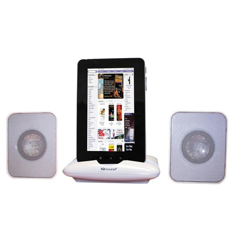 Supersonic Portable Speaker for iPod & Any Other Music Player (White)