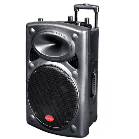 15" Portable Bluetooth DJ Speaker