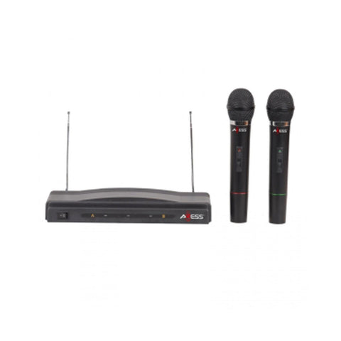 Dual Professional Handheld Wireless Microphone Wireless FM Receiver