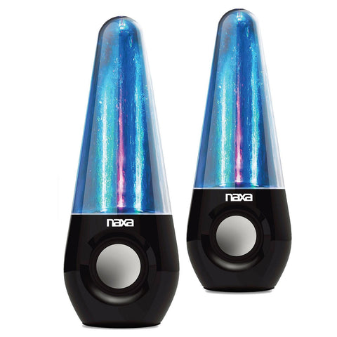 Naxa Dancing Water Light Bluetooth® Stereo Speakers