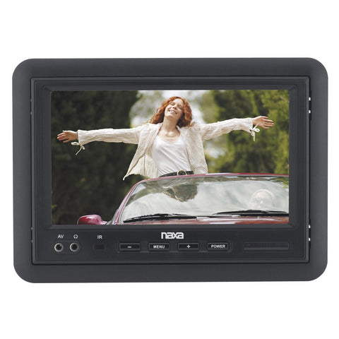 Naxa NCV-573 7" TFT LCD Car Headrest Monitor with Remote Control