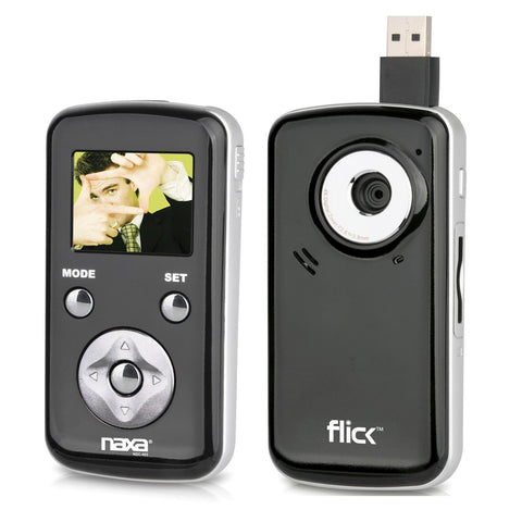 1.8" Flick™ Mini Digital Video Camcorder