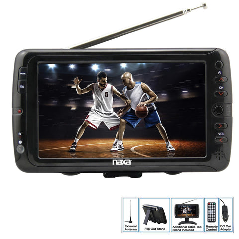 7" Portable TV & Digital Multimedia Player