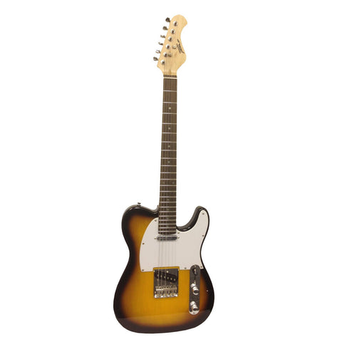 Professional Full Size 6 String Electric Guitar with Sunburst Finish