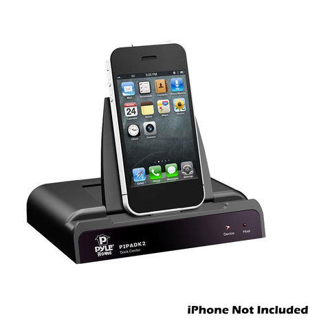 Pyle Universal iPod/iPad/iPhone Docking Station For Audio & Video Output Charging