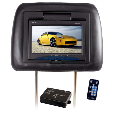 Pyle PL71HRBK Adjustable Headrest wilt-in 7" TFT Monitor (Black)