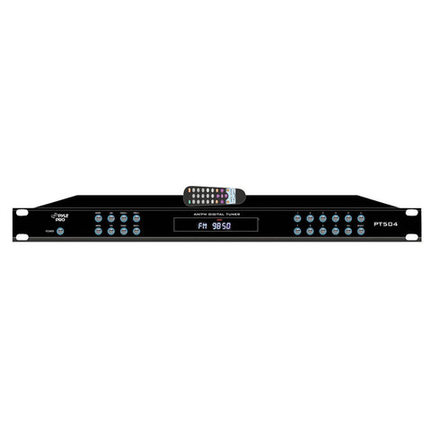 Pyle Rack Mount Am/Fm Digital Tuner w/Auto Start Feature