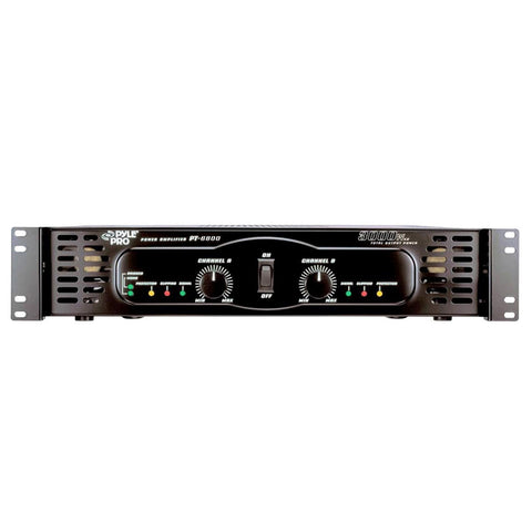 Pyle  3000 Watt x 2 Bridgeable Power Amplifier