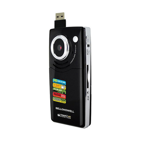 Bell+Howell Take 2 HD High Definition Digital Video Camcorder & Still Camera (Black)