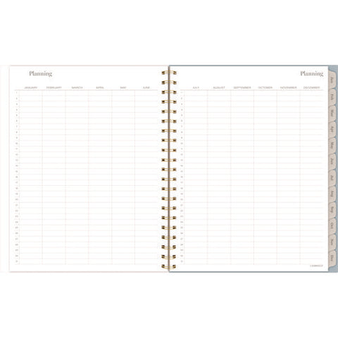 Triad Weekly/monthly Planner, Geometric Artwork, 11" X 9.25", Multicolor Cover, 12-month (jan To Dec): 2025