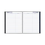 Dayminder Academic Monthly Desktop Planner, Twin-wire Binding, 11 X 8.5, Charcoal Cover, 12-month (july To June): 2023-2024