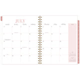 Leah Bisch Academic Year Weekly/monthly Planner, Floral Artwork, 11" X 9.25", Multicolor Cover, 12-month: July 2024-june 2025