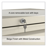 Lateral File, 4 Legal/letter-size File Drawers, Putty, 36" X 18.63" X 52.5"