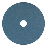 Blue Cleaner Pad, 20" Diameter, Blue, 5/carton