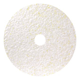 Toro Floor Pad, 14" Diameter, White/brown/yellow, 2/carton