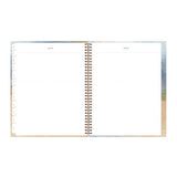 One Tree Planted Andrea Weekly/monthly Planner, Abstract Artwork, 11" X 8.5", Blue/sand/green Cover, 12-month (jan-dec): 2025