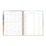 One Tree Planted Andrea Weekly/monthly Planner, Abstract Artwork, 11" X 8.5", Blue/sand/green Cover, 12-month (jan-dec): 2025