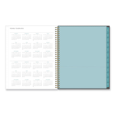 Kelly Ventura Midnight Garden Weekly/monthly Planner, Floral Artwork, 11 X 8.5, Multicolor Cover, 12-month (jan To Dec): 2024