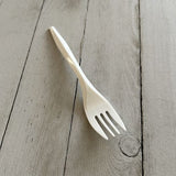 Mediumweight Polypropylene Cutlery, Fork, White, 1,000/carton