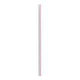 Jumbo Straws, 7.75", Polypropylene, Red/white Striped, 12,500/carton