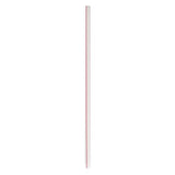 Wrapped Jumbo Straws, 10.25", Polypropylene, Red/white Striped, 2,000/carton