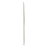 Wrapped Jumbo Straws, 10.25", Polypropylene, Clear, 2,000/carton