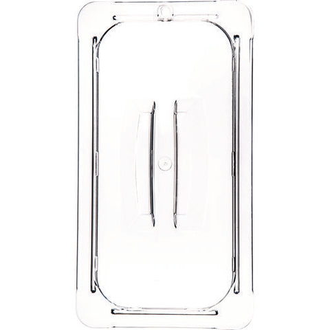 Storplus Polycarbonate Handled Universal Lid, 7 X 12.5 X 0.88, Clear, Plastic
