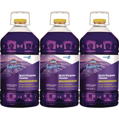 Cloroxpro Fraganzia Multi-purpose Cleaner Concentrate, Lavender Meadows Scent, 175 Oz Bottle, 3/carton