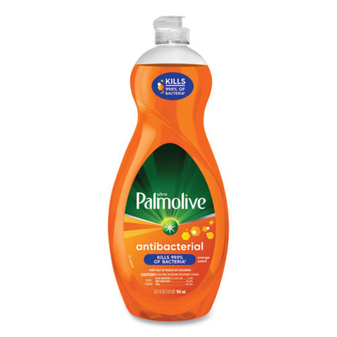 Ultra Antibacterial Dishwashing Liquid, Orange Scent, 32.5 Oz Bottle, 9/carton