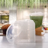 Prima Strawless Plastic Lids, Fits 12 Oz To 26 Oz Cups, Clear, 100 Lids/sleeve, 10 Sleeves/carton