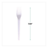 Fork,7",plantware,wh