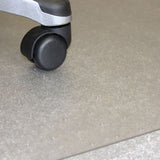 Ecotex Marlon Bioplus Rectangular Polycarbonate Chair Mat For Low/medium Pile Carpets, Rectangular, 29 X 47, Clear