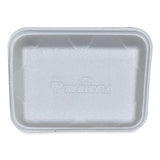 Meat Trays, #4d, 9.47 X 7.12 X 1.32, White, 500/carton