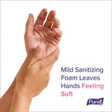 Advanced Hand Sanitizer Foam, For Es10 Automatic Dispenser, 1,200 Ml Refill, Citrus Scent, 2/carton