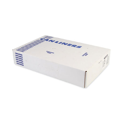 High-density Waste Can Liners, 16 Gal, 12 Microns, 24 X 33, Natural, 500/carton