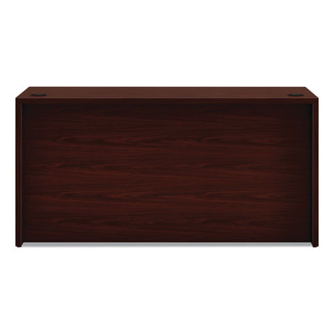 10500 Series Double Pedestal Desk With Full Pedestals, 60" X 30" X 29.5", Mahogany