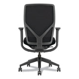 Flexion Mesh Back Task Chair, Supports Up To 300lb, 14.81" To 19.7" Seat Height, Black Seat/back/base