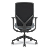 Flexion Mesh Back Task Chair, Supports Up To 300 Lb, 14.81" To 19.7" Seat Height, Black/basalt