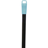 Lobby Dust Pan Broom, 36.86", Black/blue