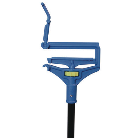 Speed Change Mop Handle, 61.25", Blue/black