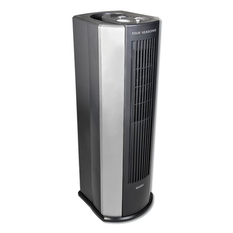 Four Seasons 4-in-1 Air Purifier/heater/fan/humidifier, 1,500 W, 9 X 11 X 26, Black/silver