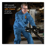 Coverall,blue,4xl,20/ct