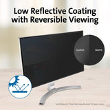 Magnetic Monitor Privacy Screen For 24" Widescreen Flat Panel Monitors, 16:9 Aspect Ratio