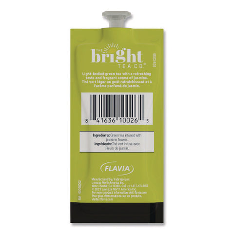 The Bright Tea Co. Green With Jasmine Tea Freshpack, 40/carton