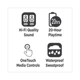 Spire True Wireless Earbuds Bluetooth In-ear Headphones With Microphone, Pearl White
