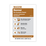 Banner Bio-enzymatic Cleaner, Safe-to-ship, Fresh Scent, 32 Oz Bottle, 6/carton