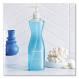 Dish Soap Pump, Hour-glass Bottle Shape, Sea Minerals Scent, 18 Oz Pump Bottle, 6/carton