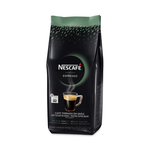Espresso Whole Bean Coffee, Arabica, 2.2 Lb Bag, 6-carton