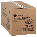Aluminum Steam Table Pan, Half-size Deep, 2.6" Deep, 11.8 X 9.4, 100/carton