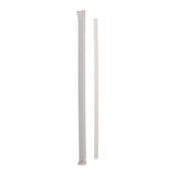 Giant Paper-wrapped Straw, 10.25", Translucent, 1,800/carton